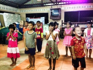 The younger children at the Akha Youth Intervention Center